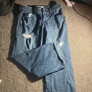 Hollister Blue Ankle & Cropped Jeans